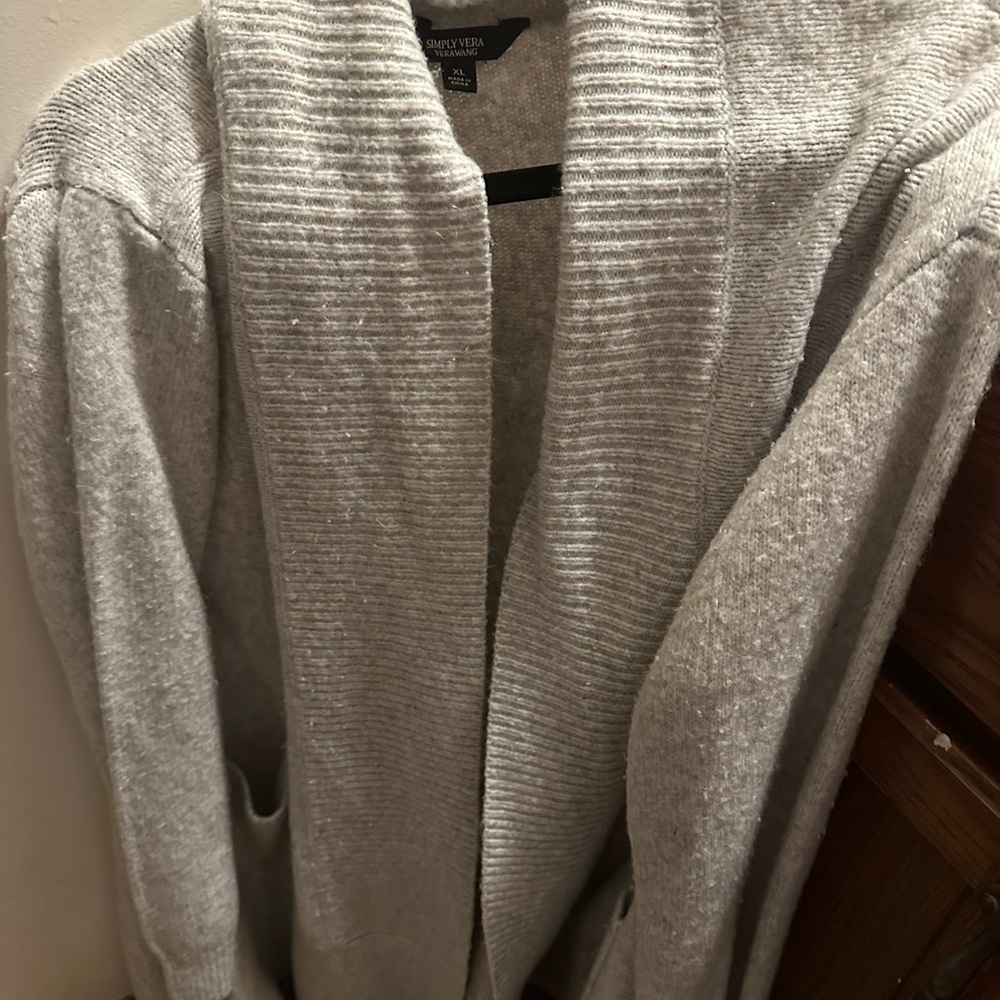 Simply Vera by Vera Wang cardigan. No tags but only worn once.
